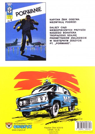 Kapitan Żbik (12) - Podwójny MAT cz. 3 - Władysław Krupka, Grzegorz Rosiński [KOMIKS]