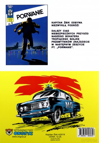 Kapitan Żbik (12) - Podwójny MAT cz. 3 - Władysław Krupka, Grzegorz Rosiński [KOMIKS]