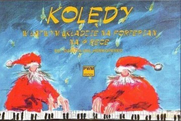 Kolędy w łatwym układzie na fortepian na 4 ręce [KSIĄŻKA]