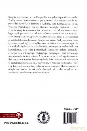 Kompleksja literatury. Studia staropolskie - Dariusz Śnieżko [KSIĄŻKA]