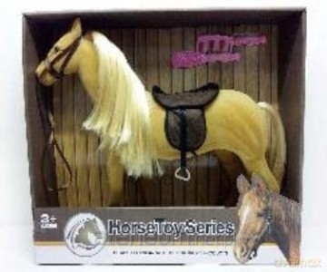 Koń flokowany 44 cm [FIGURKA]