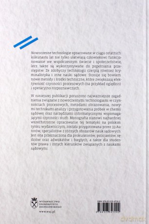 Kryminalistyka a nowoczesne technologie - Violetta Kwiatkowska-Wójcikiewicz, Józef Wójcikiewicz, Dariusz Wilk [KSIĄŻKA]