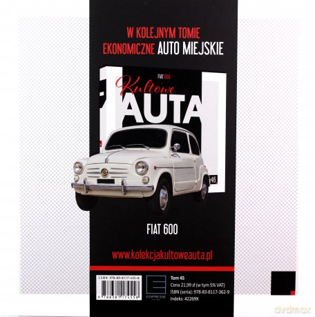 Kultowe Auta (Tom 45) Alfa Romeo 4C [KSIĄŻKA]