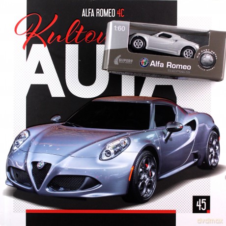 Kultowe Auta (Tom 45) Alfa Romeo 4C [KSIĄŻKA]