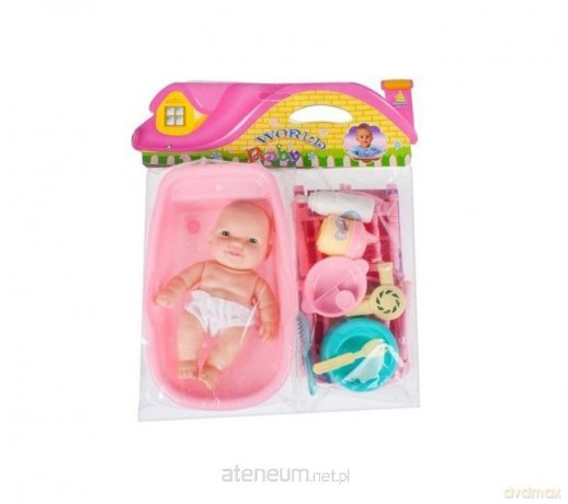 Lalka bobas 18 cm z akcesoriami