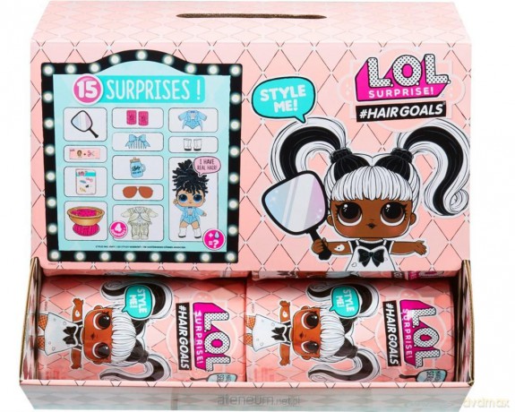 L.O.L. Surprise Hairgoals Asst in PDQ Tray S2 (24 szt) (LOL Surprise)