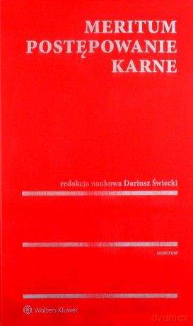 Meritum. Postępowanie karne - Dariusz Świecki [KSIĄŻKA]