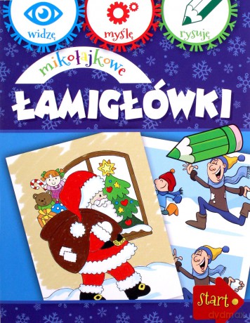 Mikołajkowe łamigłówki - Anna Wiśniewska [KSIĄŻKA]