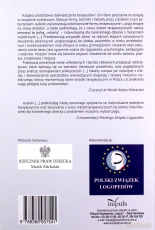 Mutyzm wybiórczy w praktyce terapeutycznej [KSIĄŻKA]