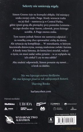 O krok za daleko - Harlan Coben [KSIĄŻKA]