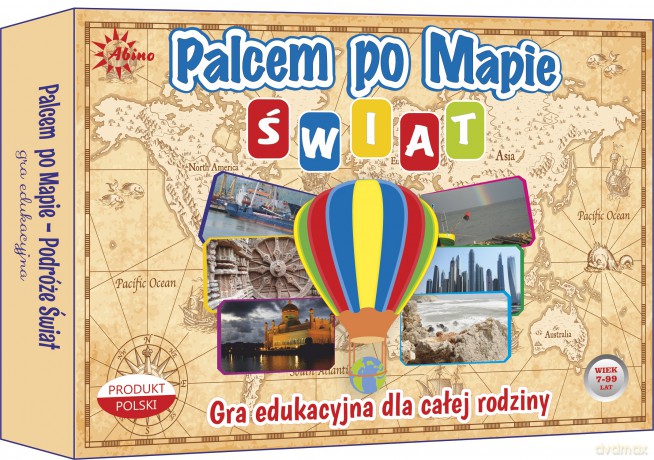 Palcem po mapie - Świat [GRA]