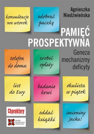 Pamięć prospektywna. Geneza mechanizmy deficyty - Agnieszka Niedźwieńska [KSIĄŻKA]