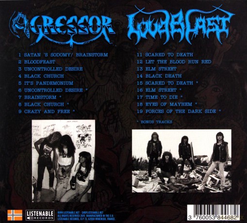 Agressor Loudblast: Licensed To Thrash (digipack) [CD]