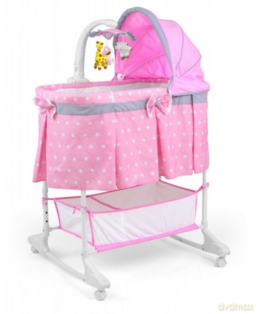 Kołyska Sweet Melody 4w1 Różowa