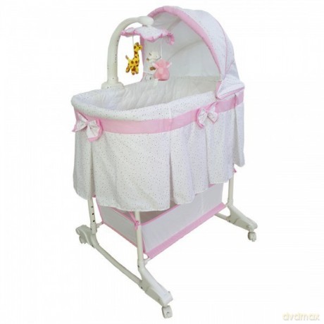 Kołyska Sweet Melody 4w1 Simple Pink