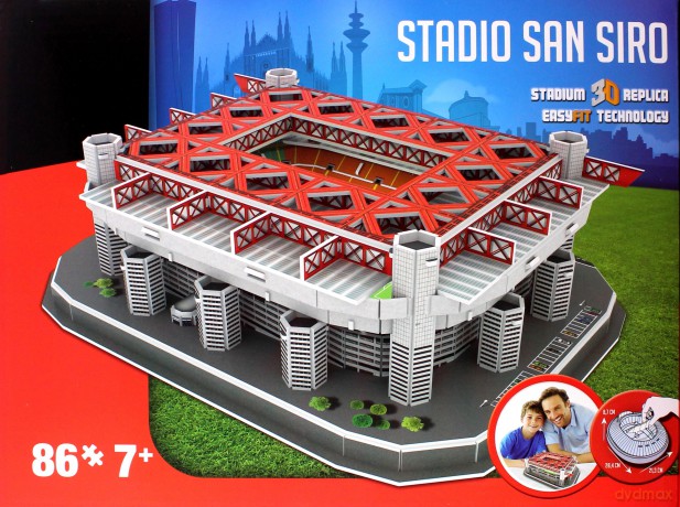 Puzzle 3D stadion San Siro [PUZZLE]