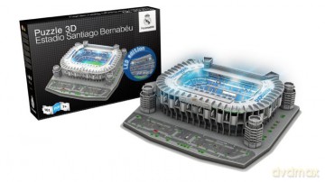 Puzzle 3D stadion Santiago Bernabeu [PUZZLE]