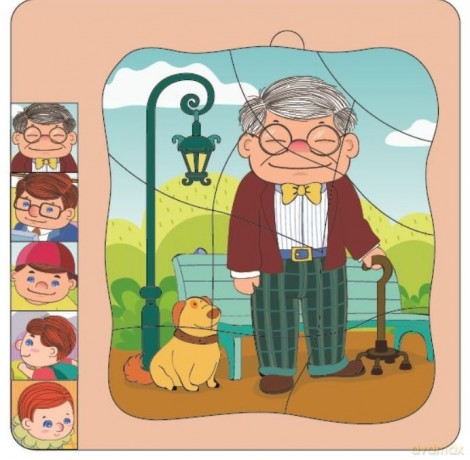 Układanka TOP BRIGHT Puzzle drewniane warstwowe [PUZZLE]