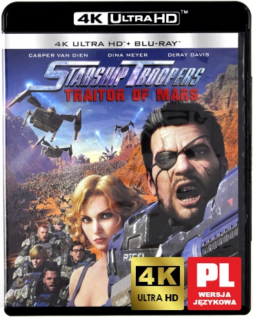 Żołnierze Kosmosu: Zdrada na Marsie (Starship Troopers: Traitor of Mars) [Blu-Ray 4K]+[Blu-Ray]