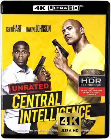 Central Intelligence (Agent i pół) [Blu-Ray 4K]+[Blu-Ray]
