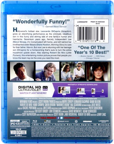 Marvin's Room (Pokój Marvina) [Blu-Ray]