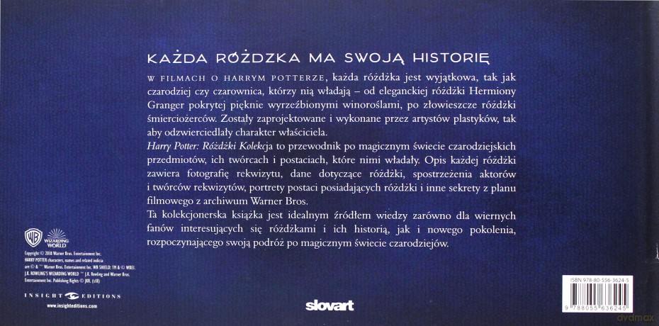 Harry Potter Różdżki kolekcja - Monique Peterson [KSIĄŻKA]