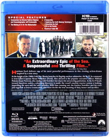 K-19: The Widowmaker [Blu-Ray]