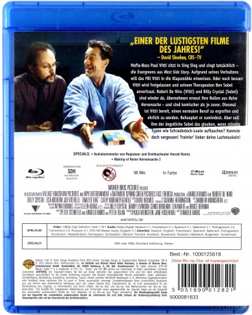 Analyze That (Nawrót depresji gangstera) [Blu-Ray]