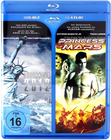 2012: Supernova & Princess of Mars (Księżniczka Marsa) [Blu-Ray]