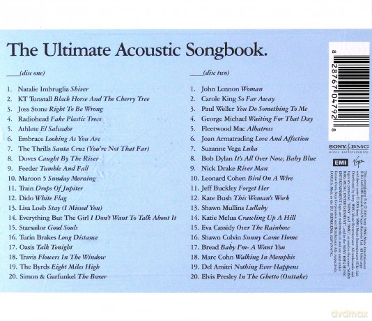 Ultimate Acoustic Songbook [2CD]
