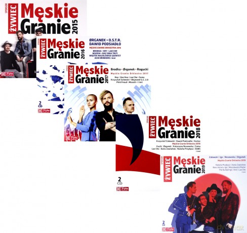 Męskie Granie Kolekcja 2015-2019 Pakiet [10CD]