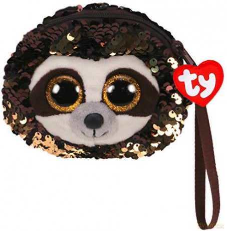 Ty Fashion Sequins cekinowa torba na nadgarste DANGLER - leniwiec