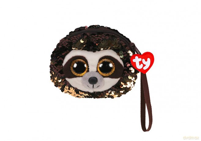 Ty Fashion Sequins cekinowa torba na nadgarste DANGLER - leniwiec
