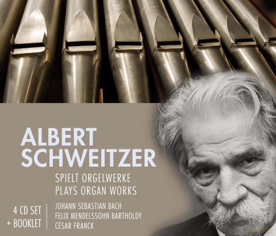 Albert Schweitzer: Albert Schweitzer Spielt Orgel [4CD]