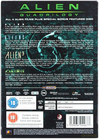 Alien Quadrilogy [4DVD]