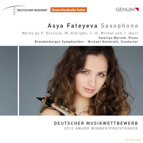 Fateyevamyroshhelmrath: Asya Fateyeva Saxophone [CD]