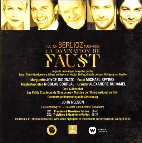 John Nelson: Berlioz: La Damnation De Faust [2CD]+[DVD]