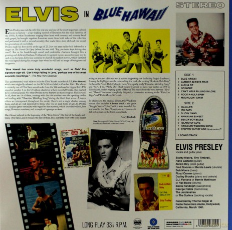 Elvis Presley: Blue Hawaii [Winyl]