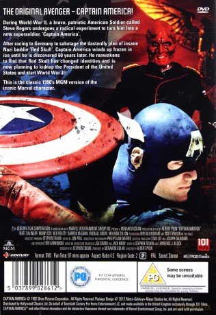 Captain America (Kapitan Ameryka) [DVD]
