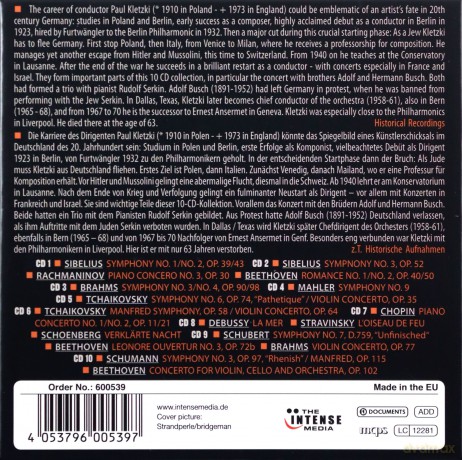 Paul Kletzki: Conductor [10CD]