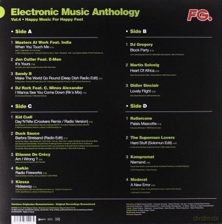 Electronic Music Anthology By FG Vol. 4 [2xWinyl]