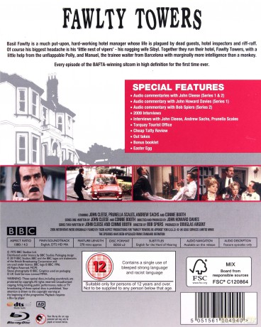 Fawlty Towers The Complete Collection (Hotel Zacisze) [Blu-Ray]