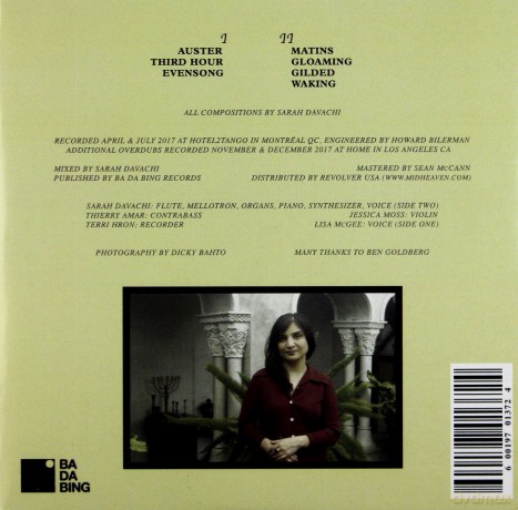 Sarah Davachi: Gave In Rest [CD]