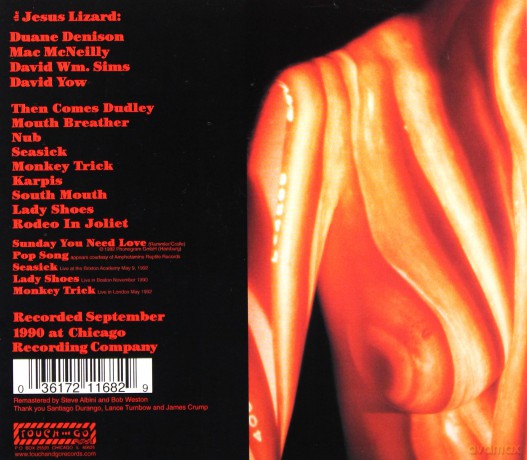 The Jesus Lizard: Goat [CD]