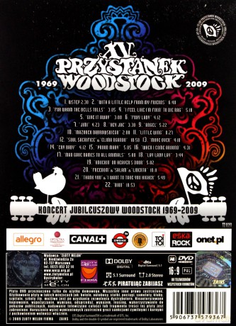 Koncert Jubileuszowy Woodstock 1969-2009 (digipack) [DVD]