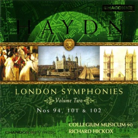 Collegium Musicum 90hickox: Haydn London Symphonies Vol 2 [CD]