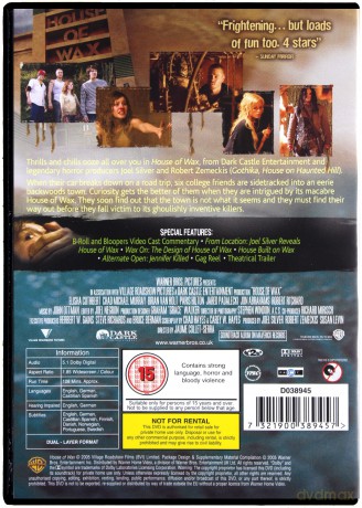 House Of Wax [DVD]