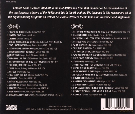 Frankie Laine: I Believe [2CD]