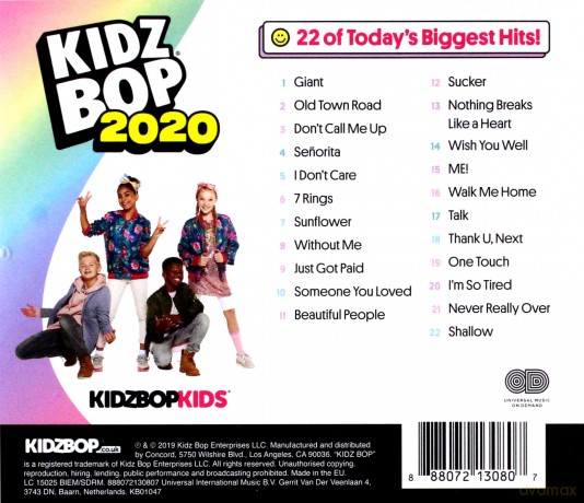Kidz Bop Kids: Kidz Bop 2020 [CD]