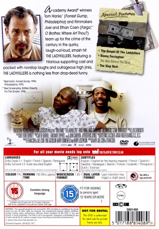 The Ladykillers (czyli zabójczy kwintet) [DVD]